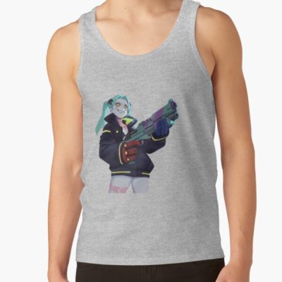 Cyberpunk Edgerunners - Rebecca Tank Top Official Cow Anime Merch