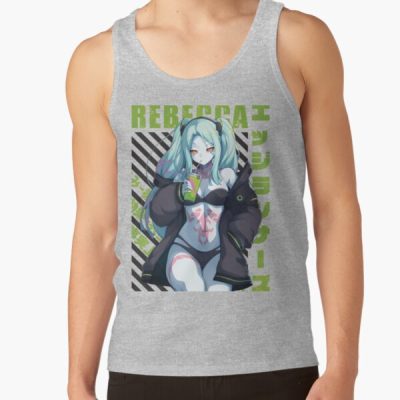 Cyberpunk: Edgerunners - Rebecca Tank Top Official Cow Anime Merch