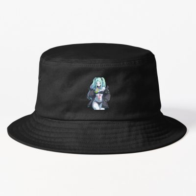 Rebecca  - Cyberpunk Edgerunners Bucket Hat Official Cow Anime Merch