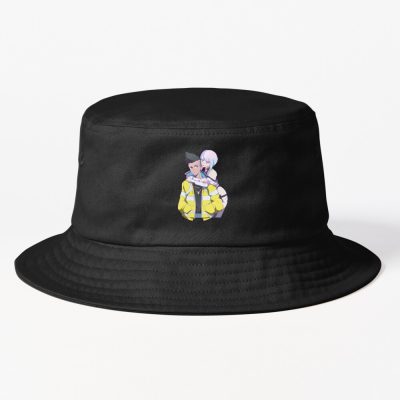 Lucy And David - Cyberpunk Edgerunners Bucket Hat Official Cow Anime Merch