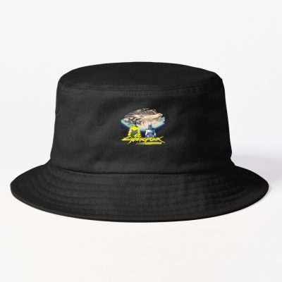 Cyberpunk Edgerunners Game Bucket Hat Official Cow Anime Merch