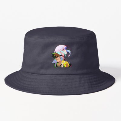 Lucy And David - Cyberpunk Edgerunners Bucket Hat Official Cow Anime Merch
