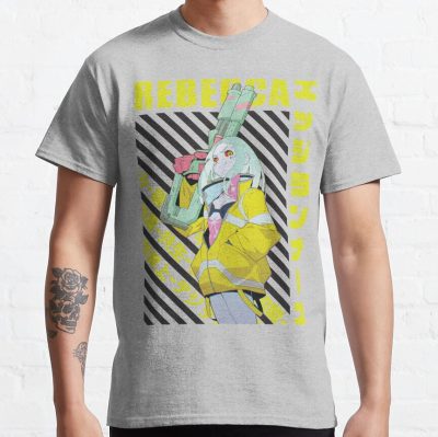 Cyberpunk: Edgerunners - Rebecca T-Shirt Official Cow Anime Merch