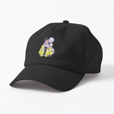 Lucy And David - Cyberpunk Edgerunners Cap Official Cow Anime Merch