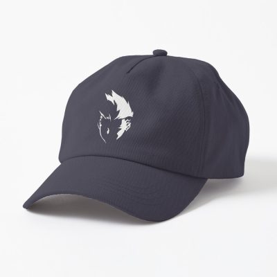 Cyberpunk Edgerunners David Martinez Cool Black And White Face Silhouette | Black Cap Official Cow Anime Merch