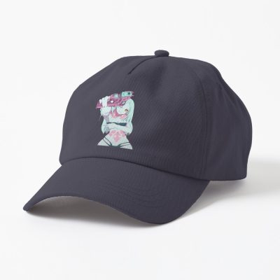 Cyberpunk Edgerunners Rebecca Sexy Gun Cap Official Cow Anime Merch