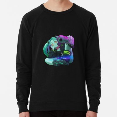 Rebecca - Cyberpunk Edgerunners Sweatshirt Official Cow Anime Merch