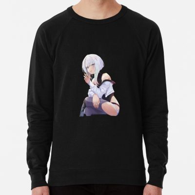 Lucy  - Cyberpunk Edgerunners Sweatshirt Official Cow Anime Merch