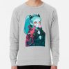 ssrcolightweight sweatshirtmensheather greyfrontsquare productx1000 bgf8f8f8 1 - Cyberpunk 2077 Merch