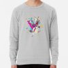 ssrcolightweight sweatshirtmensheather greyfrontsquare productx1000 bgf8f8f8 11 - Cyberpunk 2077 Merch