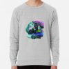 ssrcolightweight sweatshirtmensheather greyfrontsquare productx1000 bgf8f8f8 4 - Cyberpunk 2077 Merch