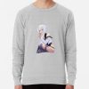 ssrcolightweight sweatshirtmensheather greyfrontsquare productx1000 bgf8f8f8 5 - Cyberpunk 2077 Merch