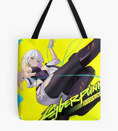 Cyberpunk Edgerunners Shirt Tote Bag Official Cow Anime Merch