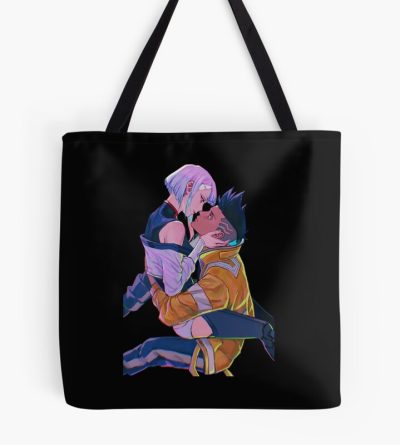 Lucy And David - Cyberpunk Edgerunners Tote Bag Official Cow Anime Merch