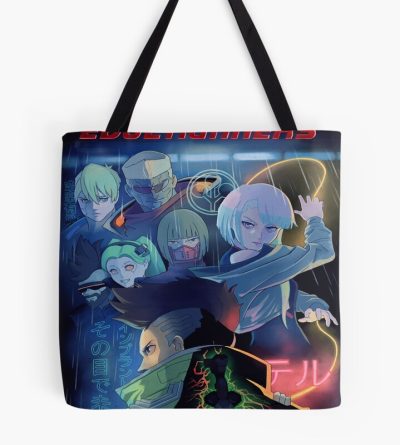 Cyberpunk Edgerunners Tote Bag Official Cow Anime Merch