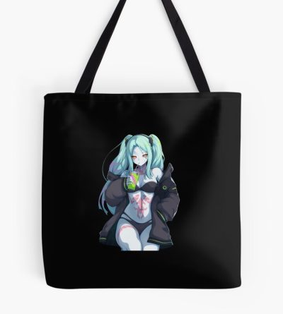Rebecca  - Cyberpunk Edgerunners Tote Bag Official Cow Anime Merch