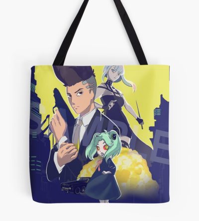 Cyberpunk Edgerunners Tote Bag Official Cow Anime Merch
