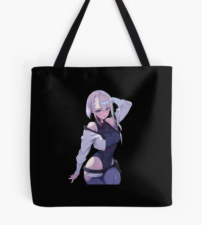 Lucy  - Cyberpunk Edgerunners Tote Bag Official Cow Anime Merch