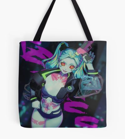 Cyberpunk Edgerunners Tote Bag Official Cow Anime Merch