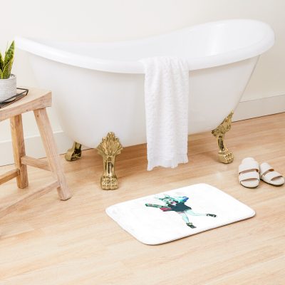 Red Eyed Girl Bath Mat Official Cow Anime Merch
