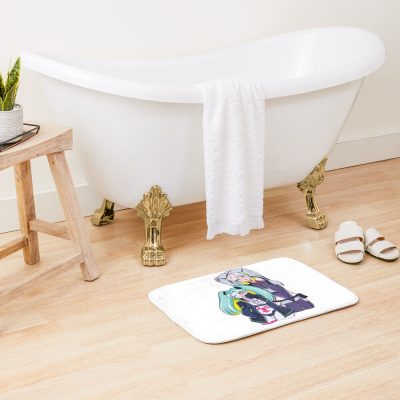 Cyberpunk Edgerunners  Rebecca And Lucy Bath Mat Official Cow Anime Merch