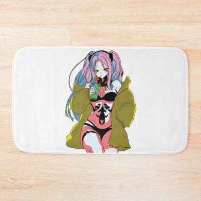 Rebecca From Cyberpunk Edgerunners Bath Mat Official Cow Anime Merch