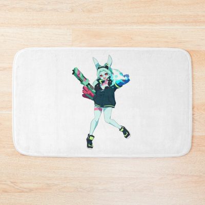 Red Eyed Girl Bath Mat Official Cow Anime Merch