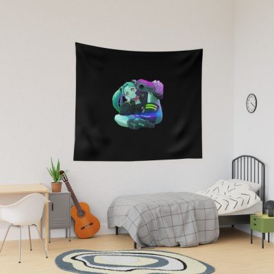 Rebecca - Cyberpunk Edgerunners Tapestry Official Cow Anime Merch