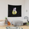Lucy And David - Cyberpunk Edgerunners Tapestry Official Cow Anime Merch