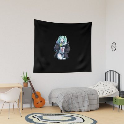 Rebecca  - Cyberpunk Edgerunners Tapestry Official Cow Anime Merch