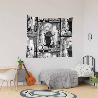 Lucy | Lucyna Kushinaba | Cyberpunk: Edgerunners Tapestry Official Cow Anime Merch