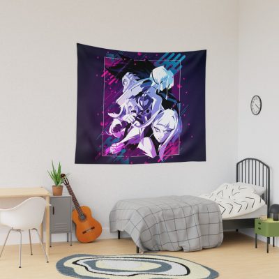 Cyberpunk Edgerunners *Modern Graphic Design* Tapestry Official Cow Anime Merch