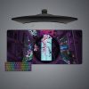 cyberpunk assembly design gamer mouse pad xl size computer desk mat - Cyberpunk 2077 Merch