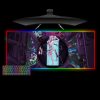 cyberpunk assembly design rgb lighting gamer mouse pad xl size computer desk mat - Cyberpunk 2077 Merch