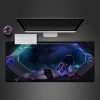 cyberpunk girl in space design mousepad - Cyberpunk 2077 Merch