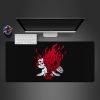 cyberpunk samurai logo design gaming mouse pad xxl size computer desk mat - Cyberpunk 2077 Merch