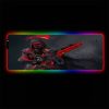 cyberpunk soldier rgb gamer mouse pad xl size pc gaming computer desk mat for mouse and keyboard xxl mousepad - Cyberpunk 2077 Merch