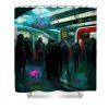 cyberpunk subway 01 am fineartprints - Cyberpunk 2077 Merch