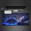 delorean design gamer mouse pad xl size pc gaming computer desk mat for mouse and keyboard xxl mousepad - Cyberpunk 2077 Merch