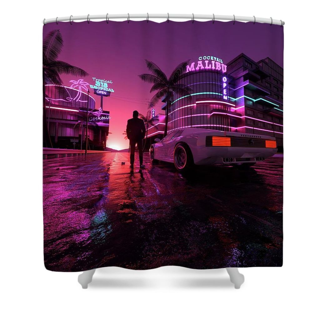 malibu nights skiegraphic studio - Cyberpunk 2077 Merch