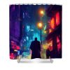 on a midnight street 01 am fineartprints - Cyberpunk 2077 Merch