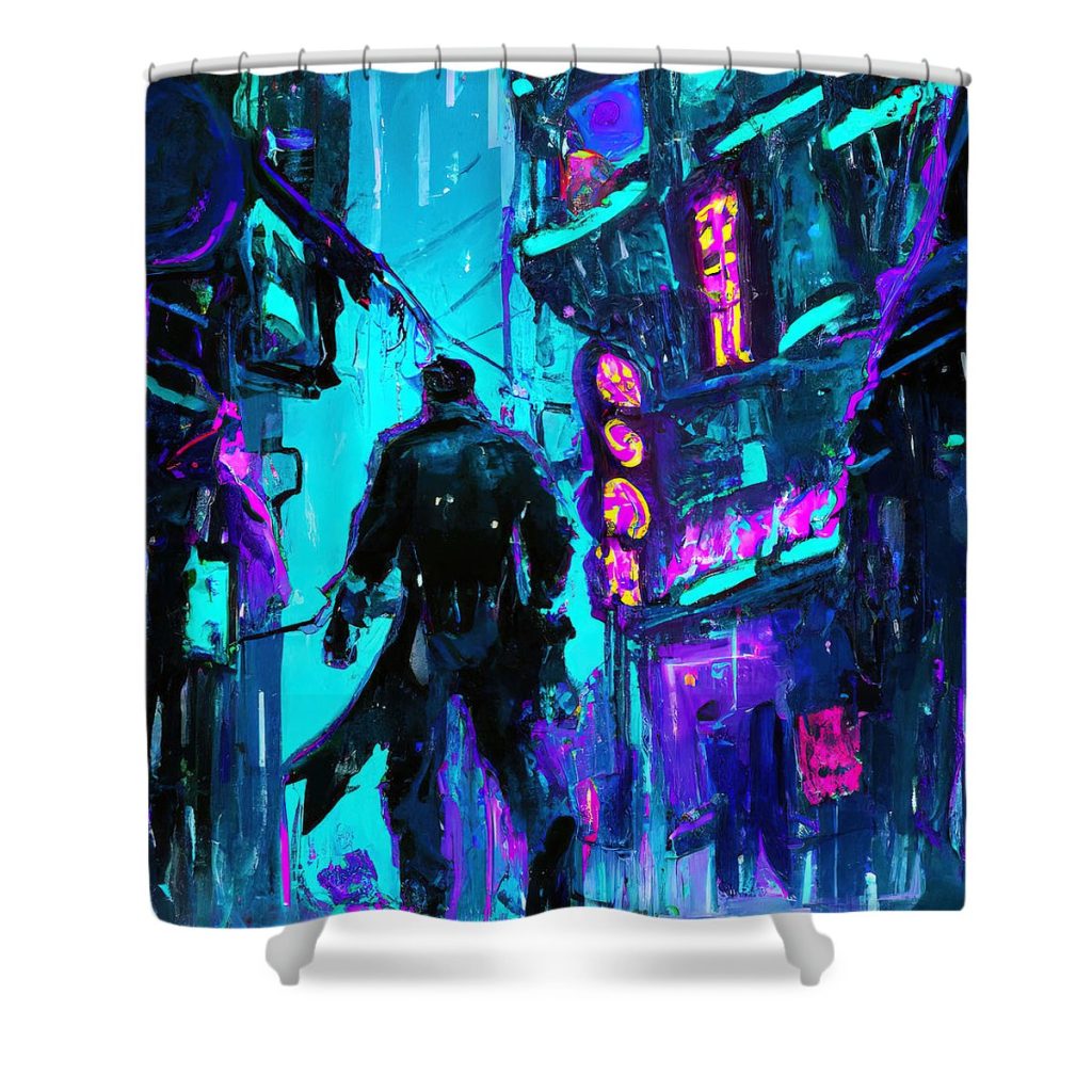 overnight 03 am fineartprints - Cyberpunk 2077 Merch