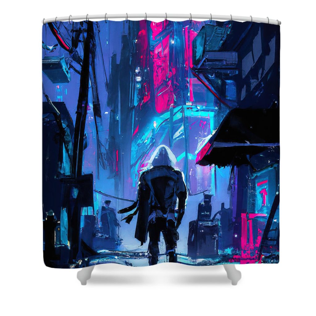 overnight 04 am fineartprints - Cyberpunk 2077 Merch