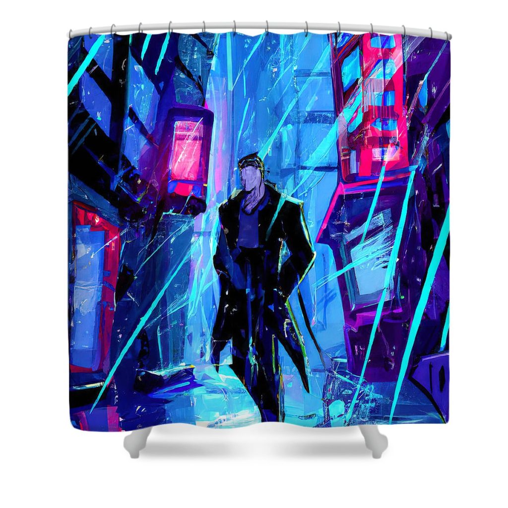 overnight 05 am fineartprints - Cyberpunk 2077 Merch