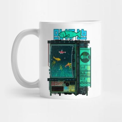 Cyberpunk Koi Machine Mug Official Cow Anime Merch