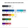 tank top color chart - Cyberpunk 2077 Merch
