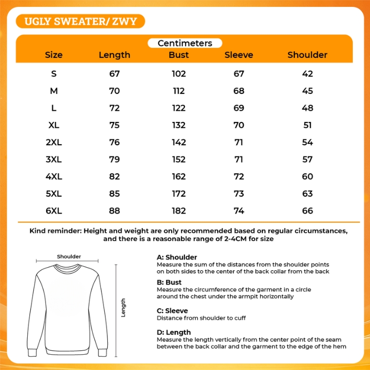 3D UGLY SWEATER - Cyberpunk 2077 Merch