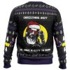 Christmas 2077 CF PC men sweatshirt BACK mockup - Cyberpunk 2077 Merch